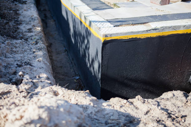 Residential Wet Basement Repair installation at a New Market, VA home by SJ Waterproofing Pros