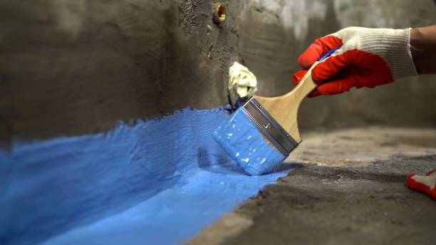 Commercial Wet Basement Repair project at a New Market, VA business property by SJ Waterproofing Pros